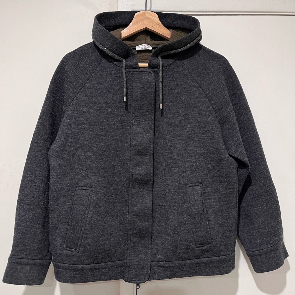 Brunello Cucinelli zip up hoodie
